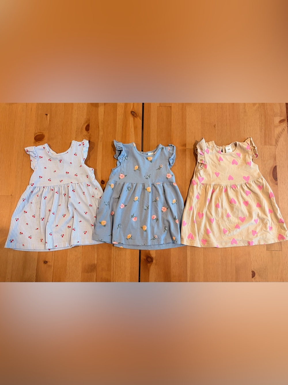 H&M Cotton Sundresses 6M